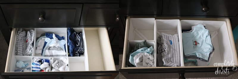 Nursery Organization: closets and dressers Nursery Organization: closets and dressers